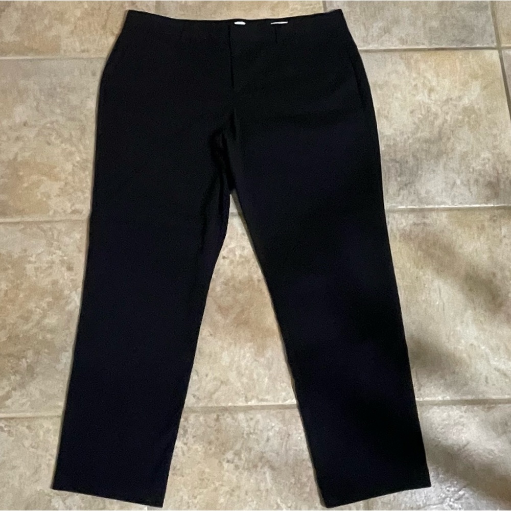 GAP Slim Crop Black Pants. Size 14 TALL